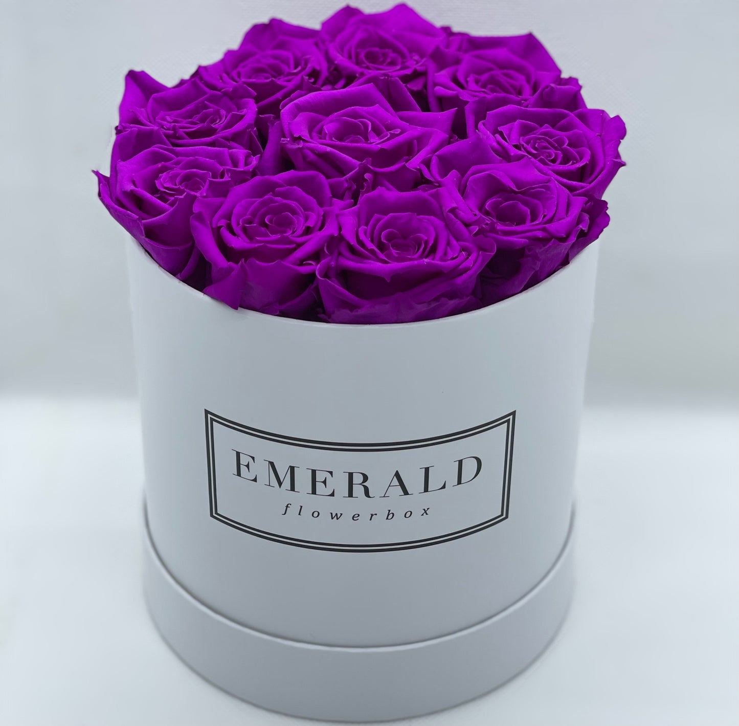 Bouquet de Rosas Preservadas Roxas