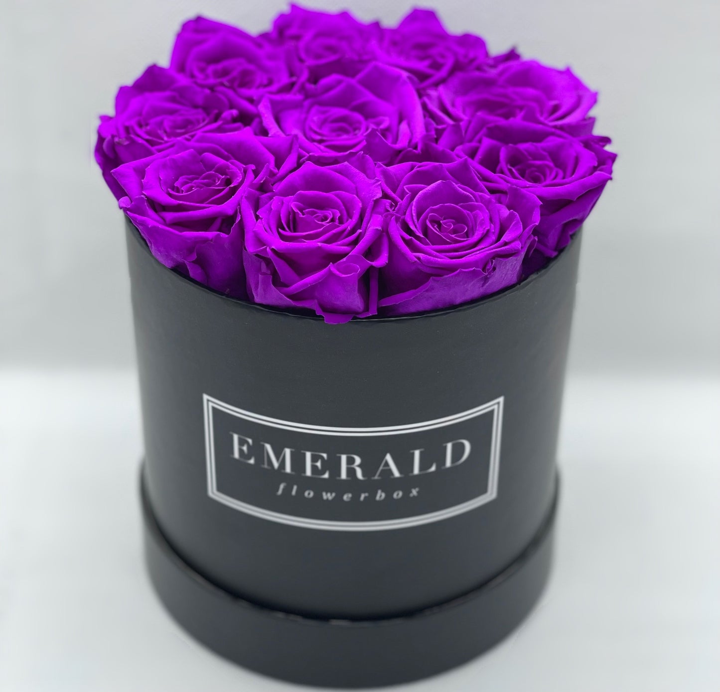 Bouquet de Rosas Preservadas Roxas