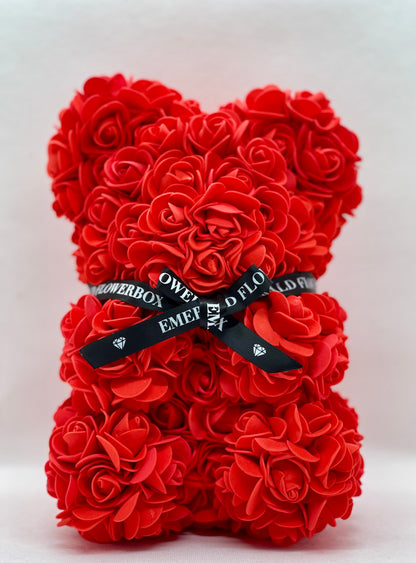Red Ruby Rose Bear - Small
