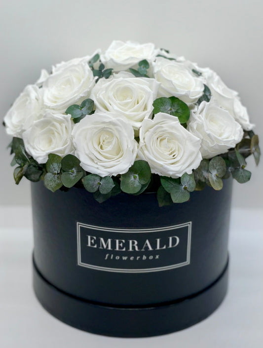 White Diamond Eucalyptus Bouquet Edition